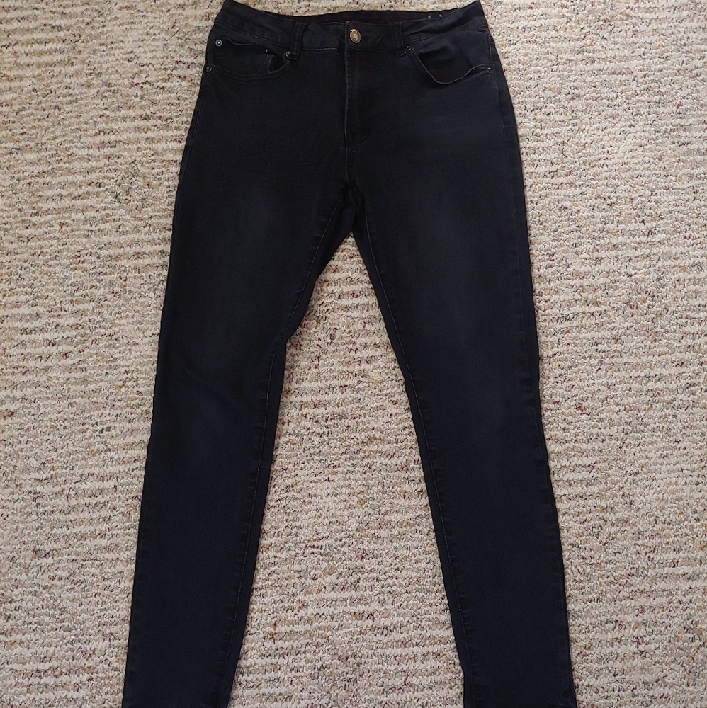 Ultra Flex Black Super Skinny Jeans Mens Rue21